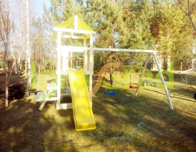 Детская площадка IgraGrad Крафтик со столиком и рукоходом Детская площадка IgraGrad Крафтик со столиком и рукоходом