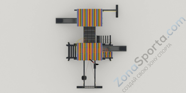 Детская площадка Савушка 1 (Black Edition)