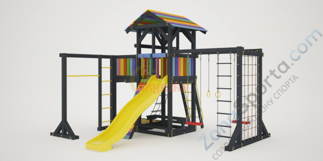 Детская площадка Савушка 3 (Black)