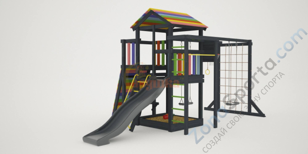 Детская площадка Савушка 4 (Black Edition) Детская площадка Савушка 4 (Black Edition)