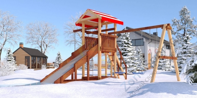 Детская площадка Савушка 4 Сезона 3 Детская площадка Савушка 4 Сезона 3