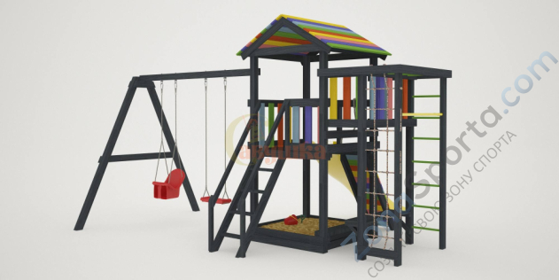 Детская площадка Савушка 5 (Black) Детская площадка Савушка 5 (Black)