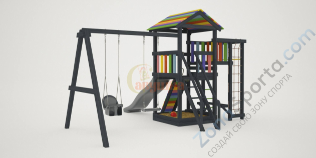 Детская площадка Савушка 5 (Black Edition) Детская площадка Савушка 5 (Black Edition)