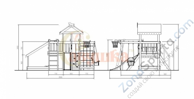 Детская площадка Савушка Baby play 13 Детская площадка Савушка Baby play 13