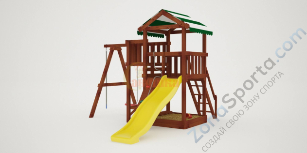 Детская площадка Савушка Мастер 1 (Махагон) Детская площадка Савушка Мастер 1 (Махагон)