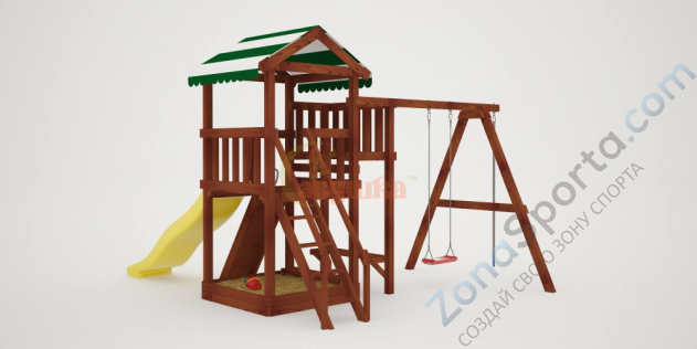 Детская площадка Савушка Мастер 1 (Махагон) Детская площадка Савушка Мастер 1 (Махагон)