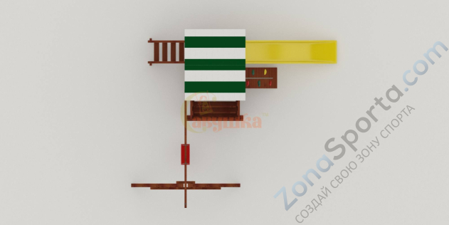 Детская площадка Савушка Мастер 1 (Махагон) Детская площадка Савушка Мастер 1 (Махагон)