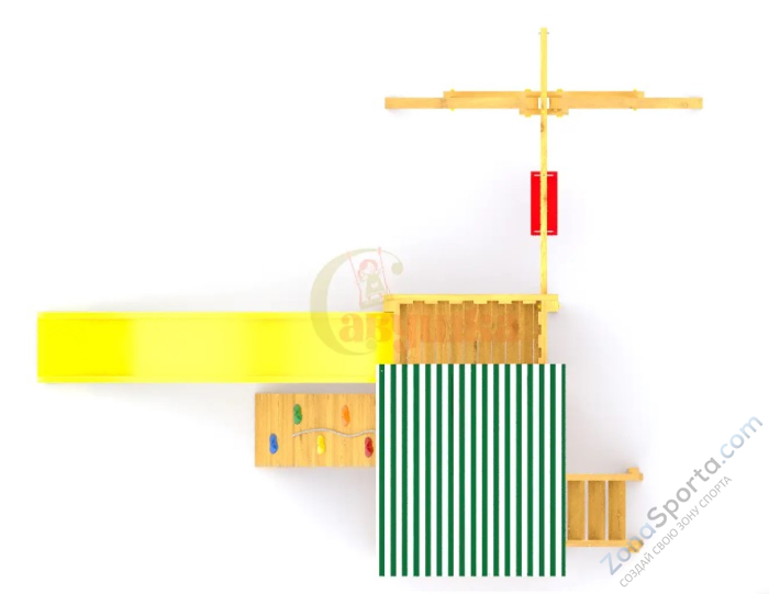 Детская площадка Савушка Мастер 1 Plus (горка 3 метра) Детская площадка Савушка Мастер 1 Plus (горка 3 метра)