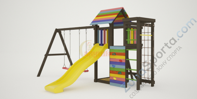 Детская площадка Савушка Мастер 10 (Brown Color) Детская площадка Савушка Мастер 10 (Brown Color)