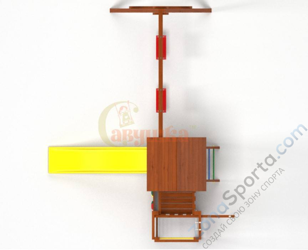 Детская площадка Савушка Мастер 10 (Махагон) Детская площадка Савушка Мастер 10 (Махагон)