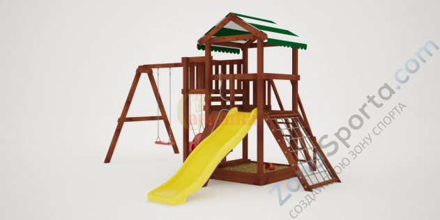 Детская площадка Савушка Мастер 2 (Махагон) 4 сезона Детская площадка Савушка Мастер 2 (Махагон) 4 сезона