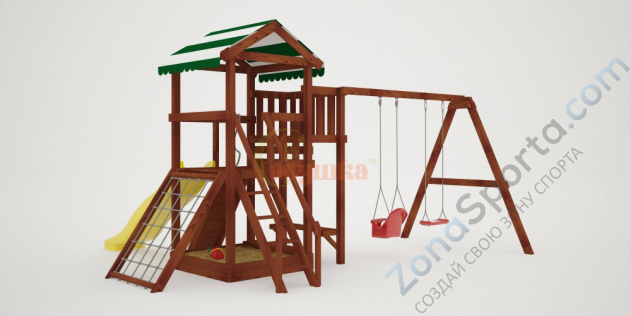 Детская площадка Савушка Мастер 2 (Махагон) Детская площадка Савушка Мастер 2 (Махагон)