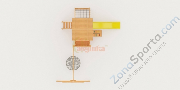 Детская площадка Савушка Мастер 2 с качелями Гнездо 1 метр Детская площадка Савушка Мастер 2 с качелями Гнездо 1 метр