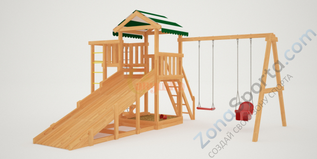 Детская площадка Савушка Мастер 3 (4 сезона) Детская площадка Савушка Мастер 3 (4 сезона)