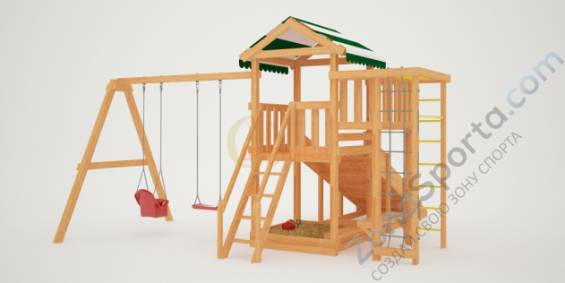 Детская площадка Савушка Мастер 3 (4 сезона) Детская площадка Савушка Мастер 3 (4 сезона)