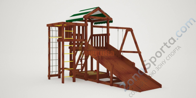 Детская площадка Савушка Мастер 3 (Махагон) 4 сезона Детская площадка Савушка Мастер 3 (Махагон) 4 сезона