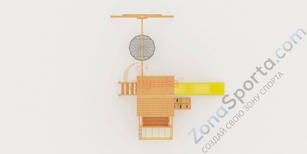 Детская площадка Савушка Мастер 3 с качелями Гнездо 1 метр Детская площадка Савушка Мастер 3 с качелями Гнездо 1 метр
