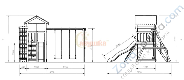 Детская площадка Савушка Мастер 5 (4 сезона) Детская площадка Савушка Мастер 5 (4 сезона)