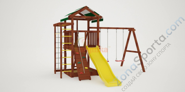 Детская площадка Савушка Мастер 5 (Махагон) 4 сезона Детская площадка Савушка Мастер 5 (Махагон) 4 сезона