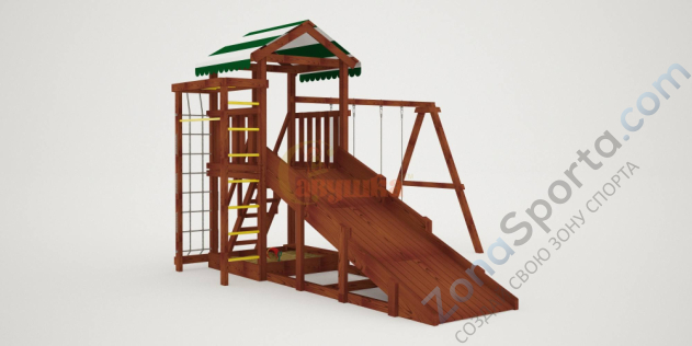 Детская площадка Савушка Мастер 5 (Махагон) 4 сезона Детская площадка Савушка Мастер 5 (Махагон) 4 сезона