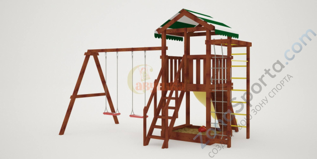 Детская площадка Савушка Мастер 5 (Махагон) 4 сезона Детская площадка Савушка Мастер 5 (Махагон) 4 сезона