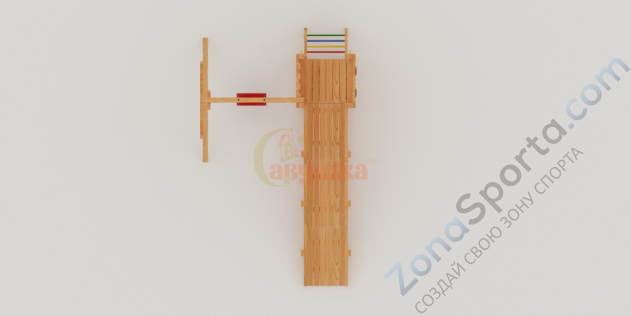 Детская площадка Савушка Мастер 6 с качелями (4 сезона) Детская площадка Савушка Мастер 6 с качелями (4 сезона)