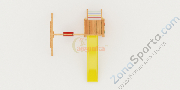 Детская площадка Савушка Мастер 6 с качелями (4 сезона) Детская площадка Савушка Мастер 6 с качелями (4 сезона)