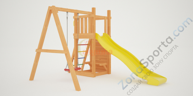 Детская площадка Савушка Мастер 6 с качелями (4 сезона) Детская площадка Савушка Мастер 6 с качелями (4 сезона)