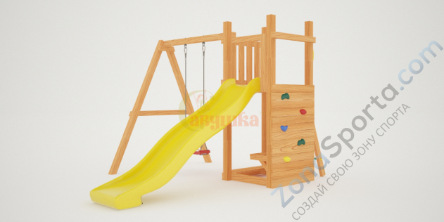 Детская площадка Савушка Мастер 6 с качелями (4 сезона) Детская площадка Савушка Мастер 6 с качелями (4 сезона)