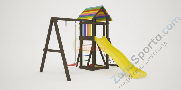 Детская площадка Савушка Мастер 7 (Brown Color)