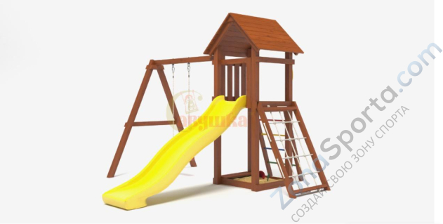 Детская площадка Савушка Мастер 7 (Махагон) Детская площадка Савушка Мастер 7 (Махагон)