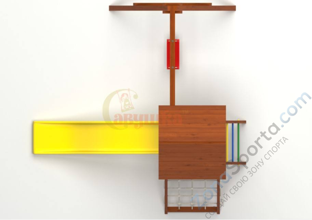 Детская площадка Савушка Мастер 7 (Махагон) Детская площадка Савушка Мастер 7 (Махагон)