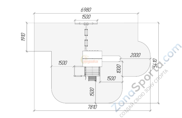 Детская площадка Савушка TooSun (Тусун) 3 Детская площадка Савушка TooSun (Тусун) 3