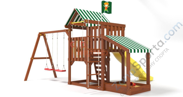Детская площадка Савушка TooSun (Тусун) 3 Plus с песочницей Детская площадка Савушка TooSun (Тусун) 3 Plus с песочницей