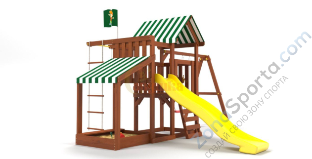 Детская площадка Савушка TooSun (Тусун) 3 Plus с песочницей Детская площадка Савушка TooSun (Тусун) 3 Plus с песочницей