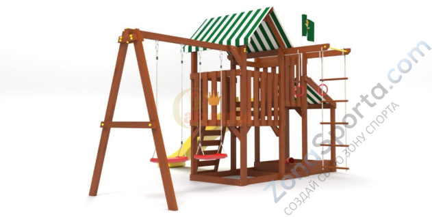 Детская площадка Савушка TooSun (Тусун) 3 Plus с песочницей Детская площадка Савушка TooSun (Тусун) 3 Plus с песочницей