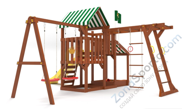 Детская площадка Савушка TooSun (Тусун) 4 Plus с песочницей Детская площадка Савушка TooSun (Тусун) 4 Plus с песочницей