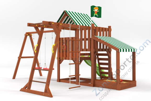 Детская площадка Савушка TooSun (Тусун) 4 с песочницей Детская площадка Савушка TooSun (Тусун) 4 с песочницей