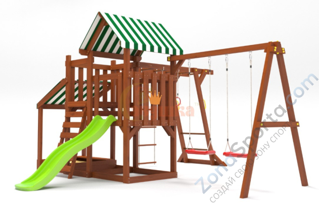 Детская площадка Савушка TooSun (Тусун) 4 с песочницей Детская площадка Савушка TooSun (Тусун) 4 с песочницей