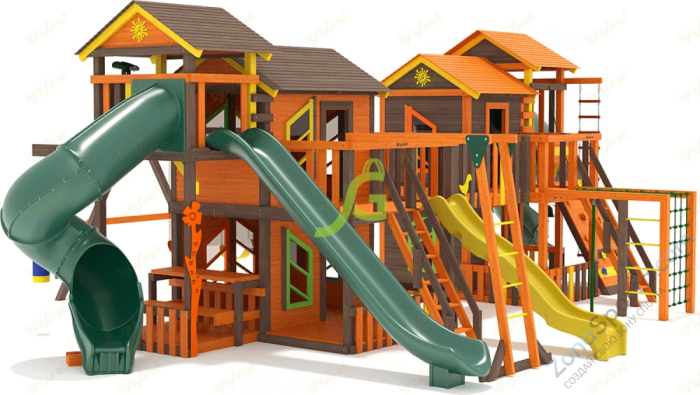 Детская деревянная площадка IgraGrad Домик 7 мод.1 Детская деревянная площадка IgraGrad Домик 7 мод.1