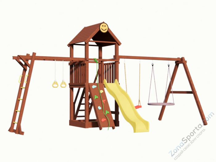 Детская деревянная площадка Smile Big Grab