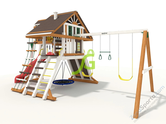 Детская площадка IgraGrad Крепость Фани Deluxe мод.2 Детская площадка IgraGrad Крепость Фани Deluxe мод.2