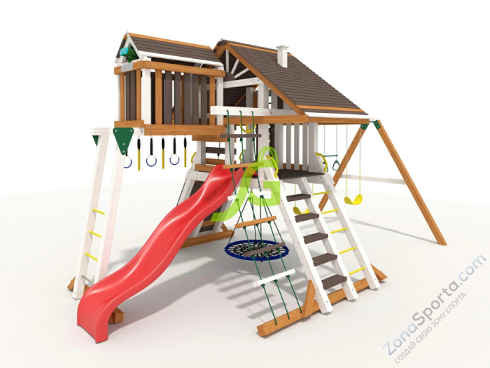 Детская площадка IgraGrad Крепость Фани Deluxe мод.2 Детская площадка IgraGrad Крепость Фани Deluxe мод.2