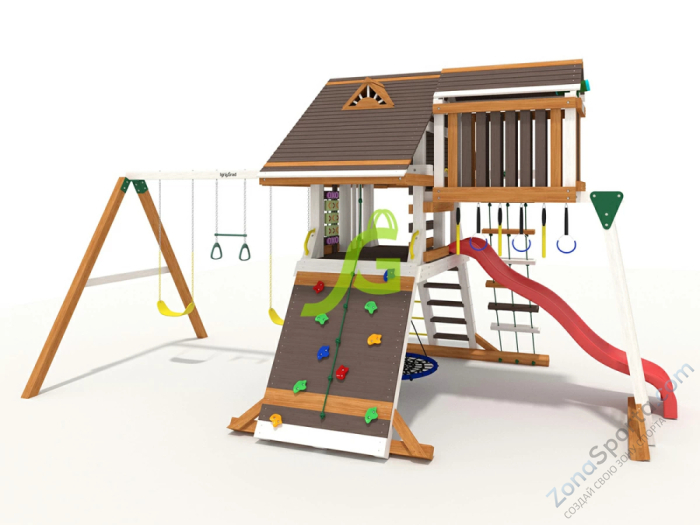 Детская площадка IgraGrad Крепость Фани Deluxe мод.2 Детская площадка IgraGrad Крепость Фани Deluxe мод.2