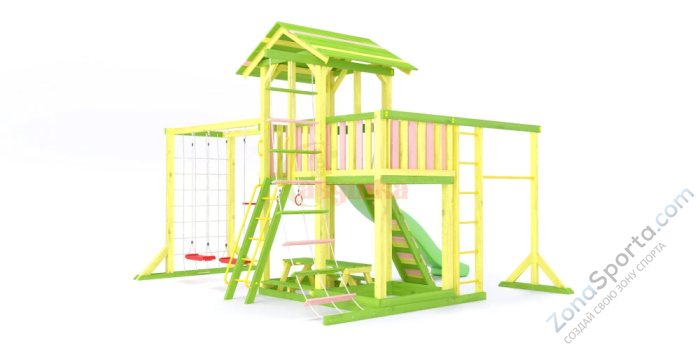 Детская игровая площадка Савушка-15 (Color-10)