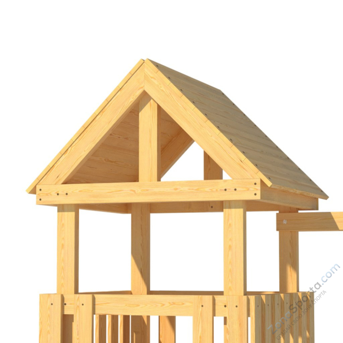 Детская площадка CustWood Junior J1 с деревянной крышей
