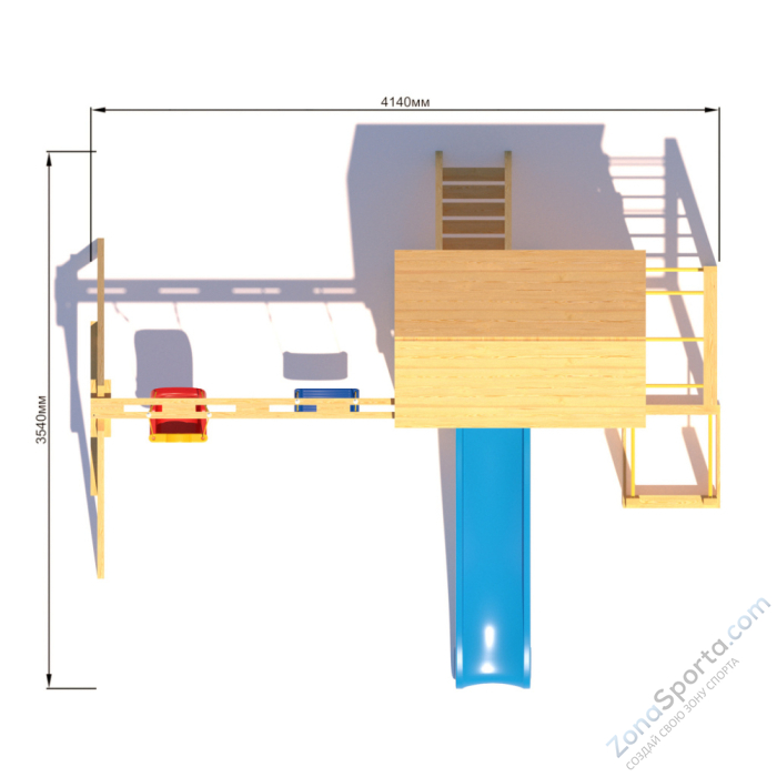 Детская площадка CustWood Scout S5+