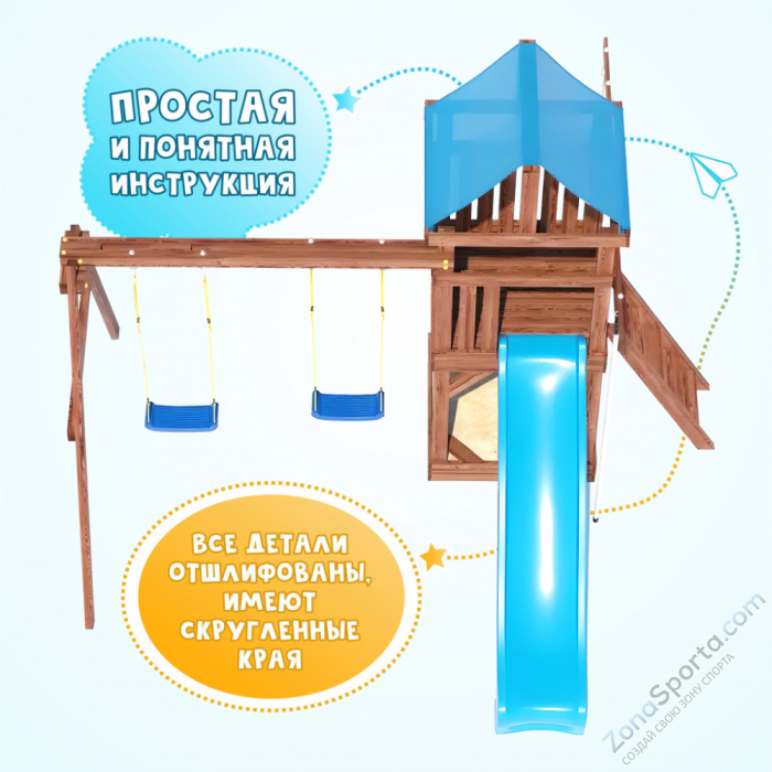 Детская площадка CustWood Scout SC1 Детская площадка CustWood Scout SC1