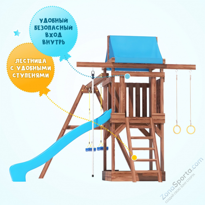 Детская площадка CustWood Scout SC1 Детская площадка CustWood Scout SC1