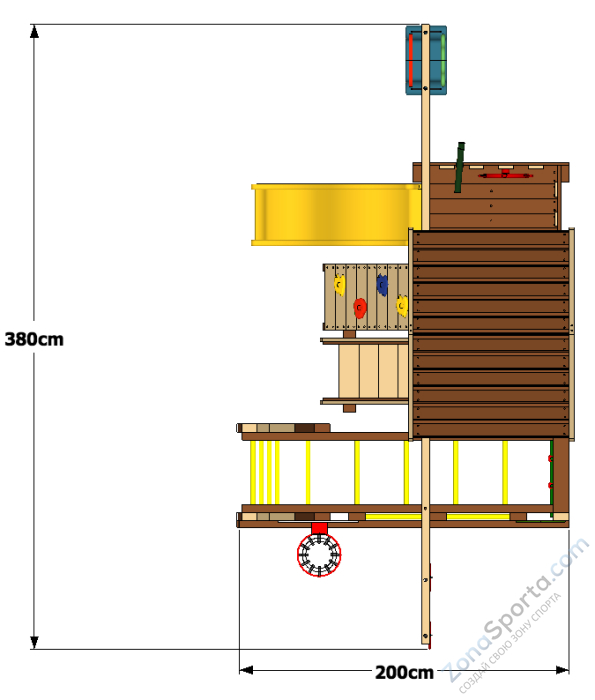 Детская площадка для дома Baby Mark 4